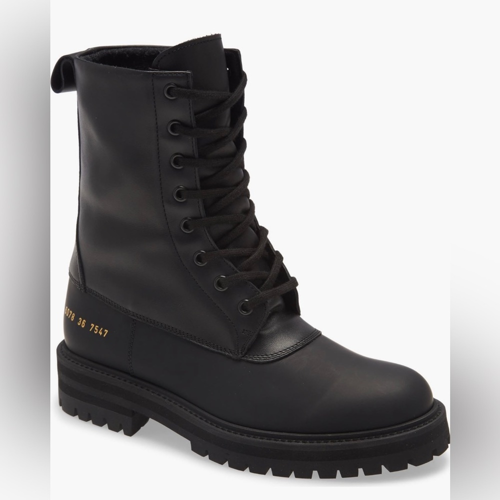 Brand New common Projects
Technical Lace-Up Boot